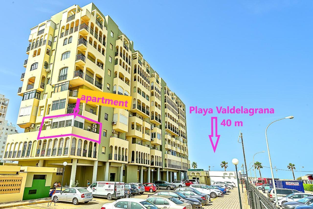 Ocean View Beach Apartment With Pool & Balconies El Puerto de Santa María Dış mekan fotoğraf