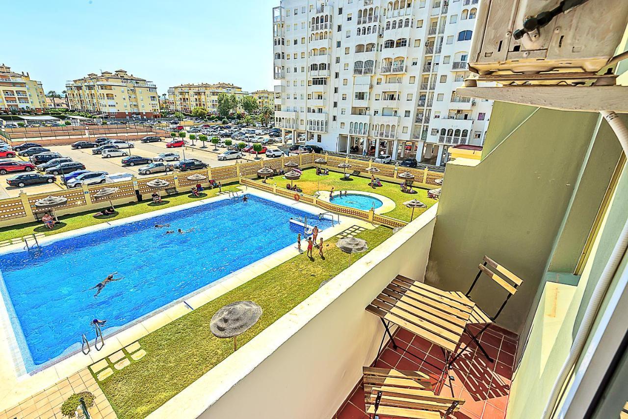 Ocean View Beach Apartment With Pool & Balconies El Puerto de Santa María Dış mekan fotoğraf